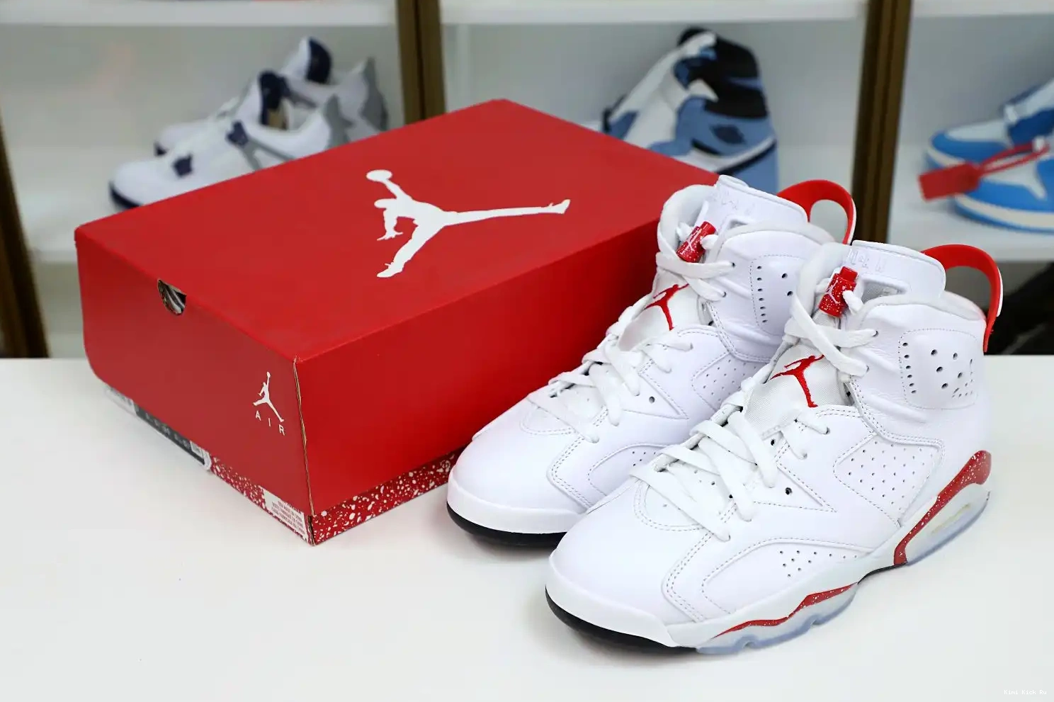 RED Kimikick OREO AIR JORDAN 6 0324